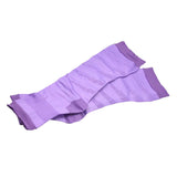 Max 1 Pair Women Open Toe Compression Socks Sleeves For Sports Running Purple