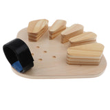 Max Wooden Finger Separator Splint Separate Finger Board for Men Women Older M