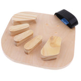Max Wooden Finger Training Board Stroke Hemiplegia Finger Orthotic Fingerboard S