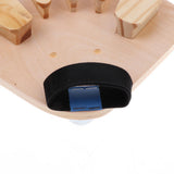 Max Wooden Finger Training Board Stroke Hemiplegia Finger Orthotic Fingerboard S