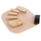 Max Wooden Finger Training Board Stroke Hemiplegia Finger Orthotic Fingerboard S