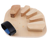 Max Wooden Finger Training Board Stroke Hemiplegia Finger Orthotic Fingerboard M