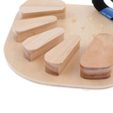 Max Wooden Finger Training Board Stroke Hemiplegia Finger Orthotic Fingerboard M
