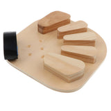 Max Wooden Finger Training Board Stroke Hemiplegia Finger Orthotic Fingerboard M