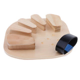 Max Wooden Finger Training Board Stroke Hemiplegia Finger Orthotic Fingerboard M