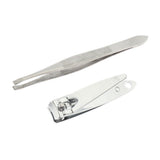 Max Set of 6 Portable Stainless Steel Manicure Nail Clipper Tool Set with Case