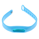Maxbell Anti   Bug Insects Repellent Wrist Band Protection Bracelet Blue