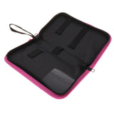 Max Durable Barber Hairdressing Bag Barber Leather Bag Beauty Brushes Kit Pink
