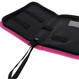 Max Durable Barber Hairdressing Bag Barber Leather Bag Beauty Brushes Kit Pink