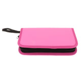 Max Durable Barber Hairdressing Bag Barber Leather Bag Beauty Brushes Kit Pink