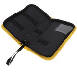Max Durable Barber Hairdressing Bag Barber Leather Bag Beauty Brushes Kit Yellow