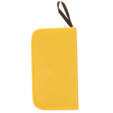 Max Durable Barber Hairdressing Bag Barber Leather Bag Beauty Brushes Kit Yellow