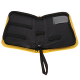 Max Durable Barber Hairdressing Bag Barber Leather Bag Beauty Brushes Kit Yellow