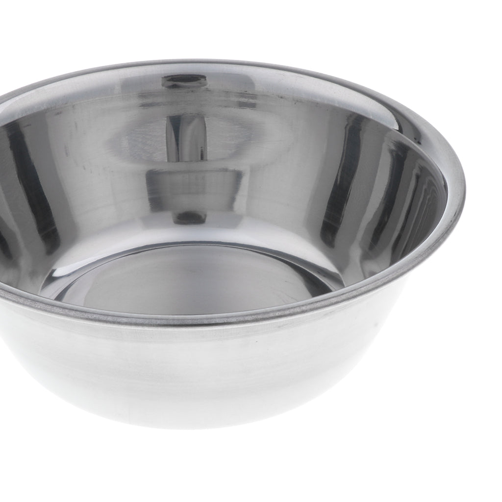 Max Durable 304 Stainless Steel Shaving Dressing Bowl Cooking Mixing Bowls M