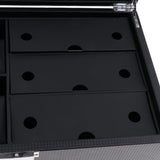 Max Luxury Watch Storage Case Eyewear Display Case for Men Women Black