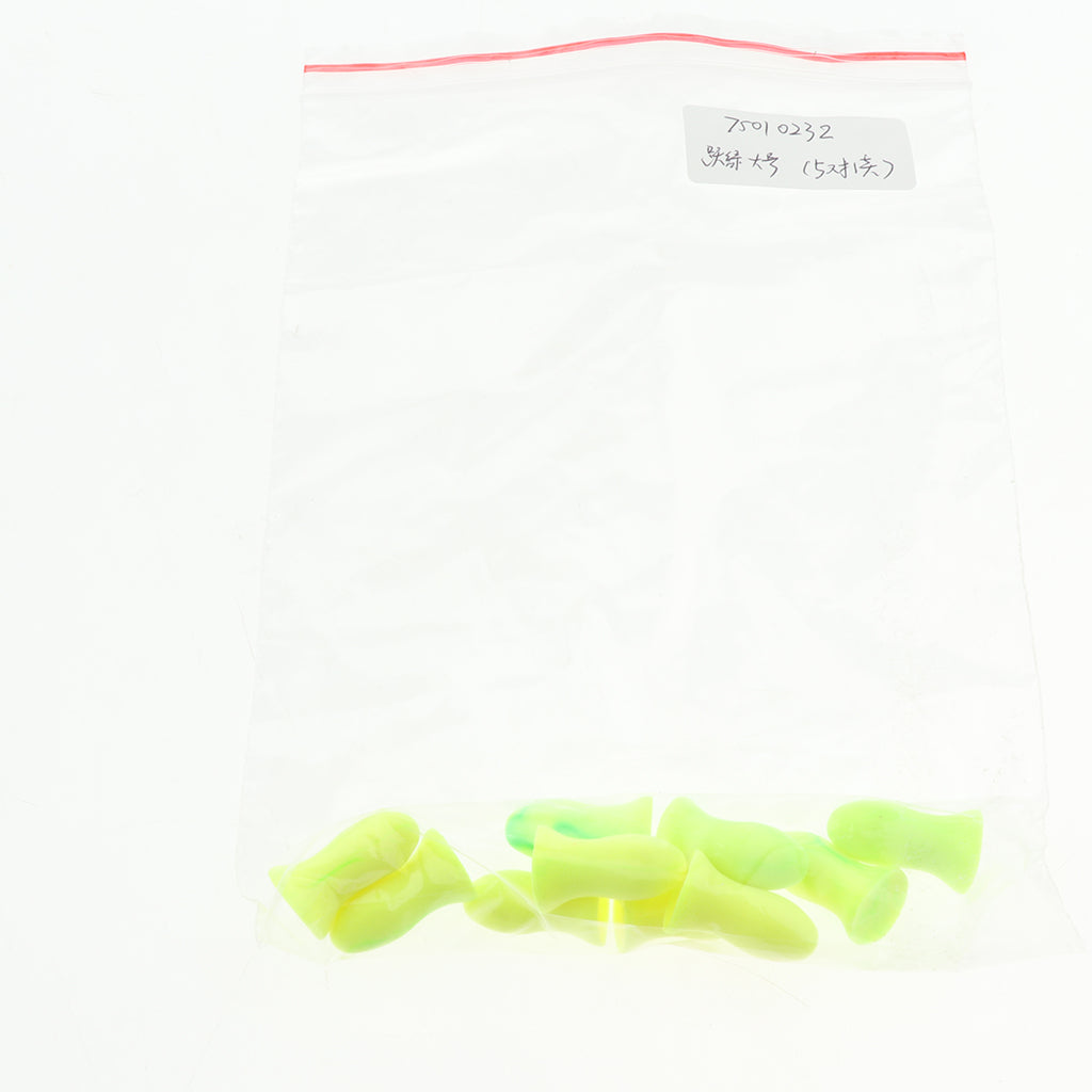 Max 5 Pairs Foam Earplug Airplane Travel Study Noise Reduction Ear Plugs