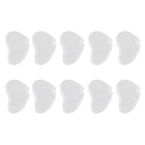 Max 10Pcs Small Plastic Ear Plug Case Container Portable For Pocket Purse Clear