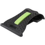 Maxbell Lumbar Support Neck Back Brace Massager Cervical Spine Tractor Black-Green