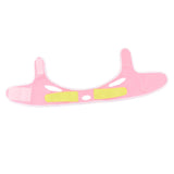 Maxbell V Face Chin Cheek Lift Up Slim Belt Mask Ultra-Thin Band Strap Pink Yellow