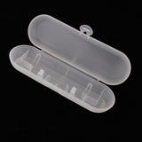 Maxbell Universal Travel Case Hard Storage Box Fit Electric Toothbrush  Transparency