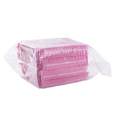 Maxbell 100 Disposable Non Woven Hair Net Cap Hairnet Dust Proof Head Cover Hat Pink