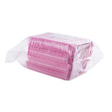 Maxbell 100 Disposable Non Woven Hair Net Cap Hairnet Dust Proof Head Cover Hat Pink