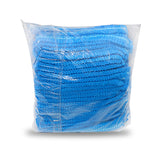 Max Maxb 100 Disposable Non Woven Hair Net Cap Hairnet Dust Proof Head Cover Hat Blue