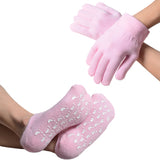 Max Maxb Spa Gel Gloves & Sock Kit Hand Foot Cracked Skin Care Moisturizing Treatment