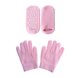 Max Maxb Spa Gel Gloves & Sock Kit Hand Foot Cracked Skin Care Moisturizing Treatment