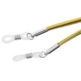 Maxbell 2X Anti-slip Eyeglass Sunglass Rope Cord Strap Spectacles Retainer Yellow