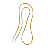 Maxbell 2X Anti-slip Eyeglass Sunglass Rope Cord Strap Spectacles Retainer Yellow