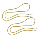 Maxbell 2X Anti-slip Eyeglass Sunglass Rope Cord Strap Spectacles Retainer Yellow