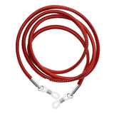Maxbell 2X Anti-slip Eyeglass Sunglass Rope Cord Strap Spectacles Retainer Red