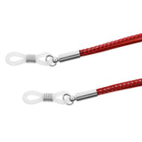 Maxbell 2X Anti-slip Eyeglass Sunglass Rope Cord Strap Spectacles Retainer Red