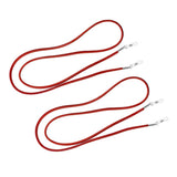 Maxbell 2X Anti-slip Eyeglass Sunglass Rope Cord Strap Spectacles Retainer Red