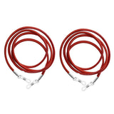 Maxbell 2X Anti-slip Eyeglass Sunglass Rope Cord Strap Spectacles Retainer Red
