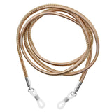 Maxbell 2X Anti-slip Eyeglass Sunglass Rope Cord Strap Spectacles Retainer Brown