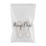 Maxbell 2X Anti-slip Eyeglass Sunglass Rope Cord Strap Spectacles Retainer Brown