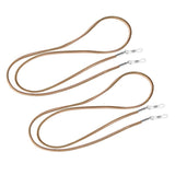 Maxbell 2X Anti-slip Eyeglass Sunglass Rope Cord Strap Spectacles Retainer Brown