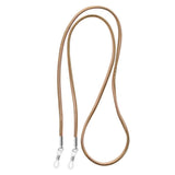 Maxbell 2X Anti-slip Eyeglass Sunglass Rope Cord Strap Spectacles Retainer Brown