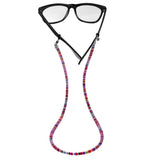 Maxbell 2 PCS Sports Eyeglass Sunglass Holder Strap for Adults kids,76cm  Pink