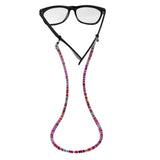 Maxbell 2 PCS Sports Eyeglass Sunglass Holder Strap for Adults kids,76cm  Pink