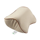 Maxbell Car Head Neck Rest Cushion Support Pillow Headrest Memory Foam Beige