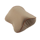 Maxbell Car Head Neck Rest Cushion Support Pillow Headrest Memory Foam Light Brown