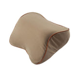 Maxbell Car Head Neck Rest Cushion Support Pillow Headrest Memory Foam Light Brown