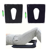 Maxbell Elderly Pregnant Women Inflatable Cushion Pad for Bedsore Toilet Seat Glaze