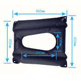 Maxbell Elderly Pregnant Women Inflatable Cushion Pad for Bedsore Toilet Seat Glaze