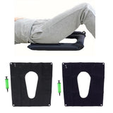 Maxbell Elderly Pregnant Women Inflatable Cushion Pad for Bedsore Toilet Seat Glaze