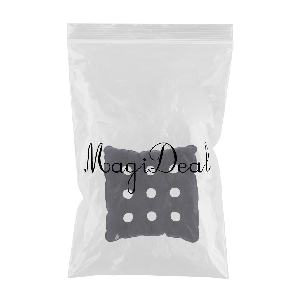 Maxbell Air Inflatable Seat Cushion For Tailbone Plane Travel Chair Sofa Dark Blue