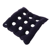 Maxbell Air Inflatable Seat Cushion For Tailbone Plane Travel Chair Sofa Dark Blue